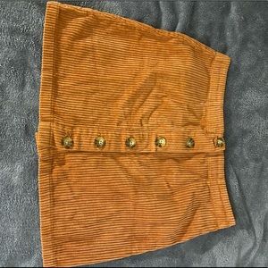 Corduroy skirt